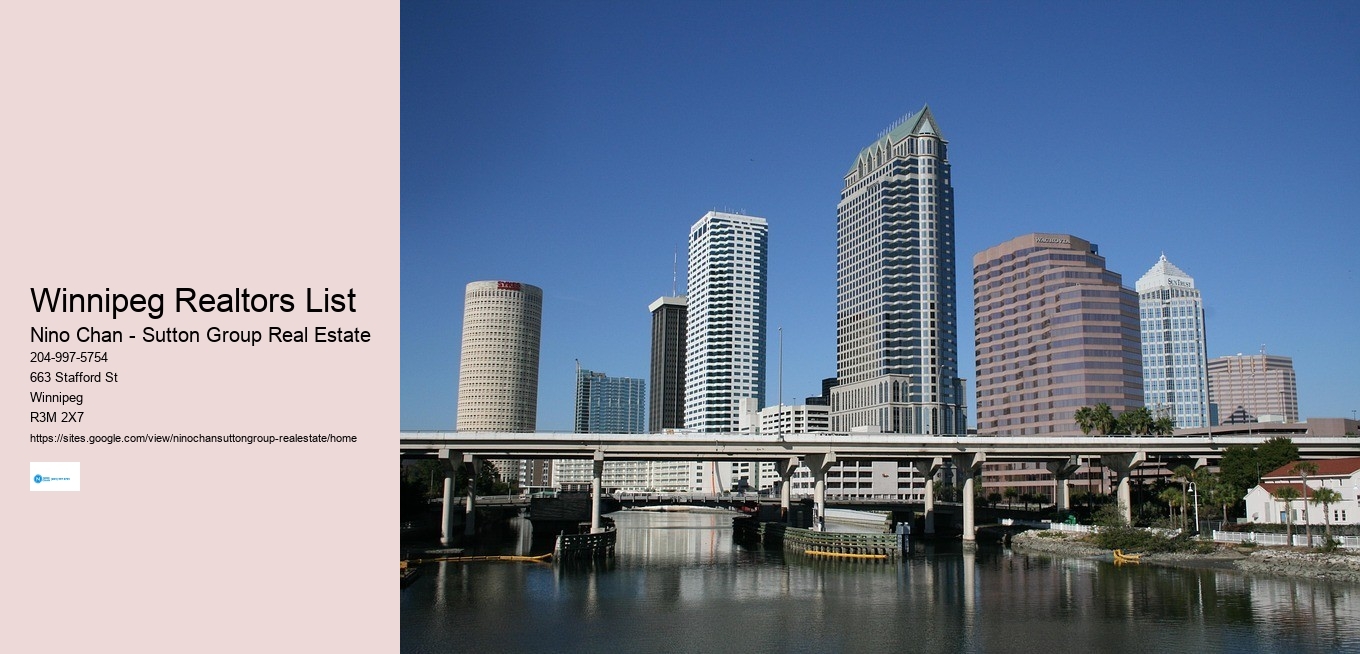 Winnipeg Realtors List